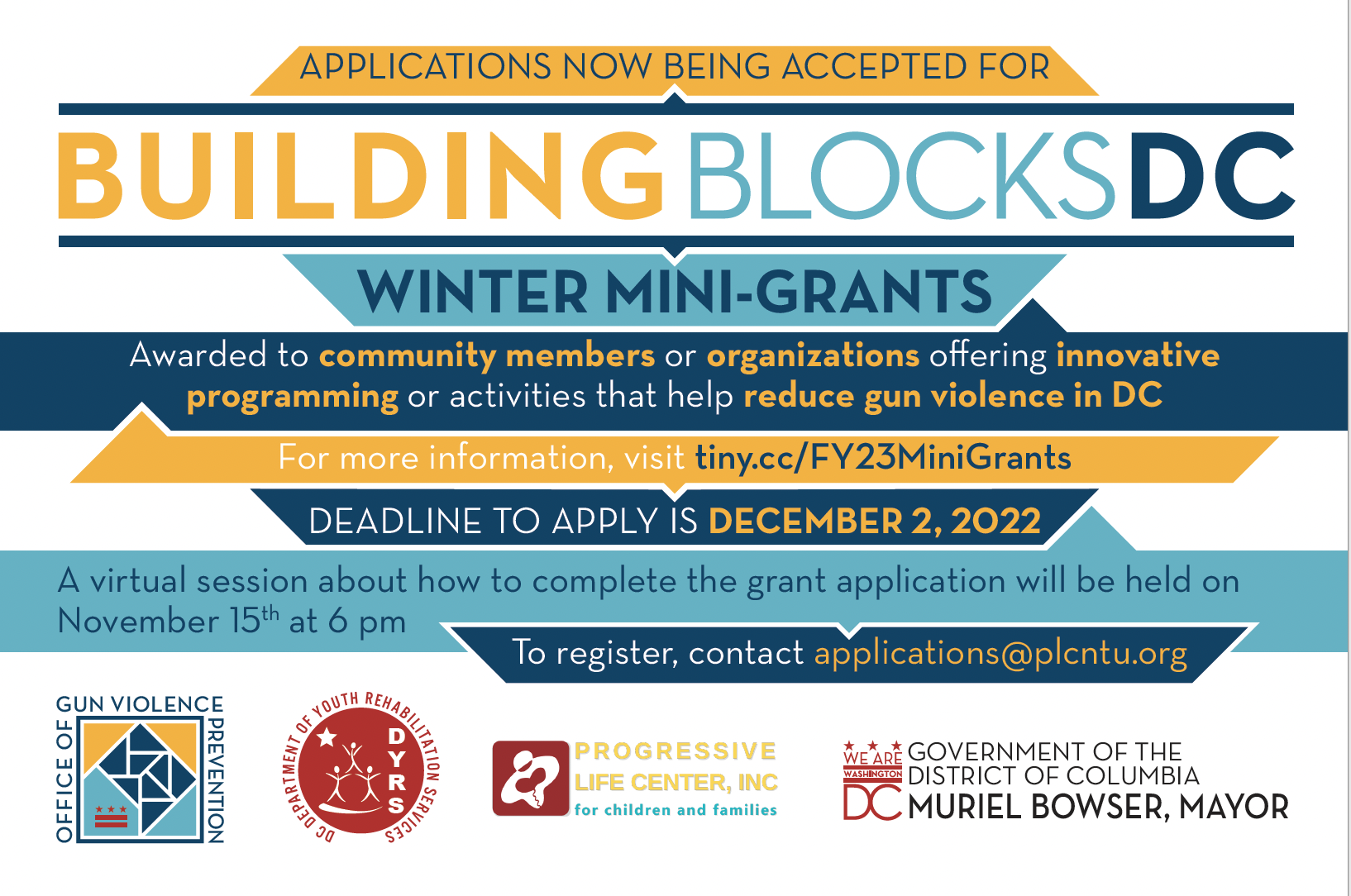 Winter 2022 Mini-Grants Application Deadline December 2, 2022